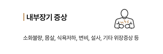 내부장기 증상